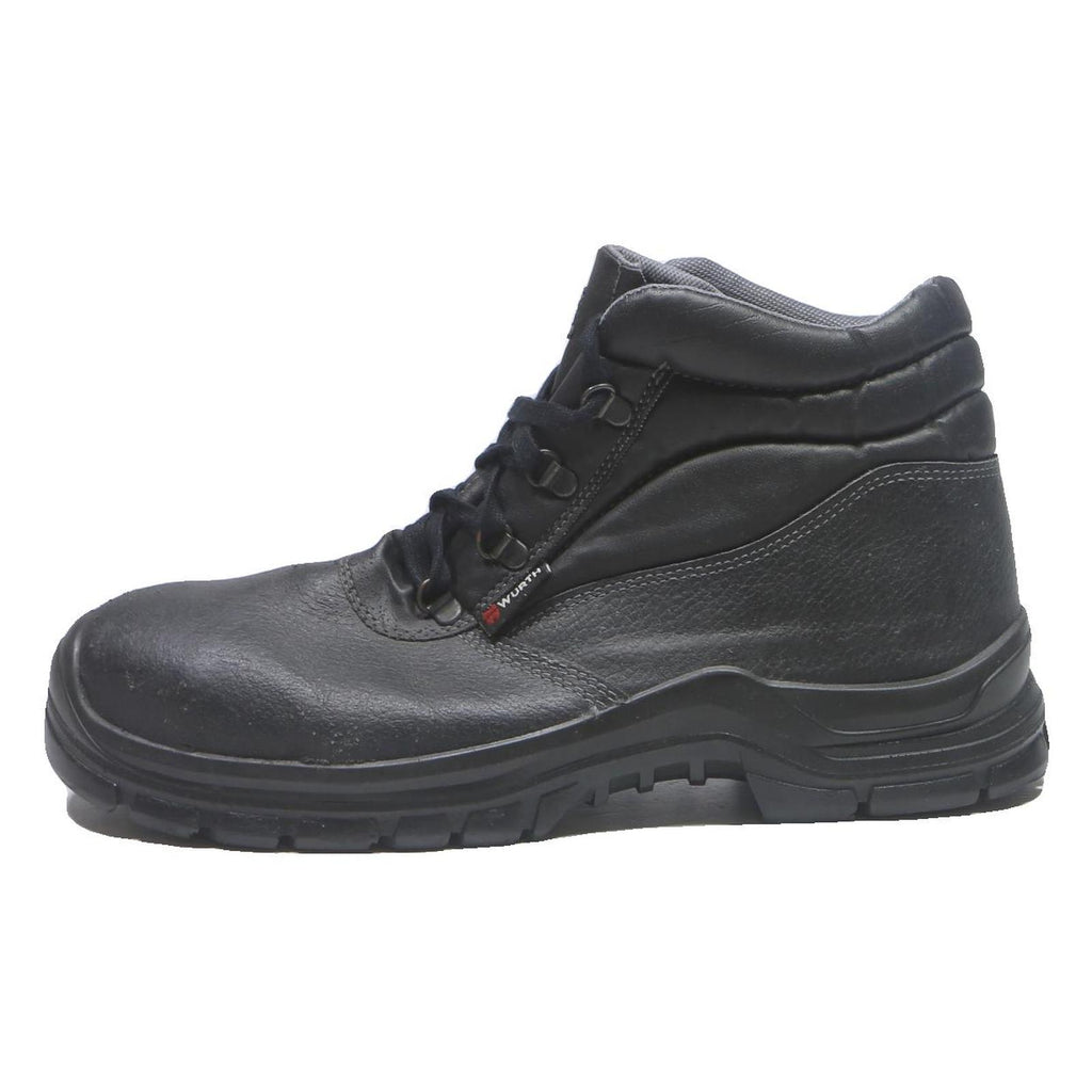 WURTH Mens Black Synthetic Ankle Boots Work Safety UK 10.5 Comfortable Durable