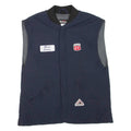 BULWARK Mens Workwear Gilet Blue XL