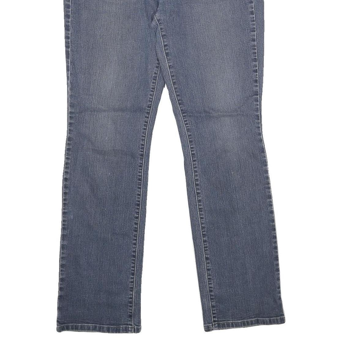 LEVI'S 505 Womens Jeans Blue Regular Straight Denim Medium W30 L30 Classic Zip