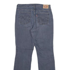 LEVI'S 505 Womens Jeans Blue Regular Straight Denim Medium W30 L30 Classic Zip