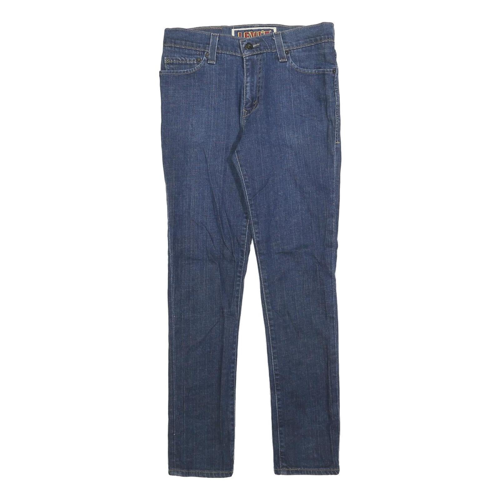 LEVI'S 510 Mens Slim Blue Denim Medium W30 L30 Cotton Blend Zip Jeans