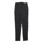 LEVI'S 721 Womens Jeans Black Slim Skinny Denim W27 L28 Stretch Zip