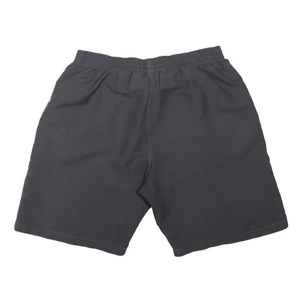 ADIDAS Mens Shorts Black Casual Plain Size M W30 Drawstring Pockets