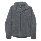THE NORTH FACE Womens Grey Striped Pullover Relaxed Fit Jumper Crew Neck Basic