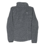 THE NORTH FACE Womens Grey Striped Pullover Relaxed Fit Jumper Crew Neck Basic