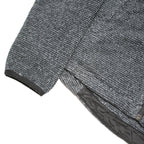 THE NORTH FACE Womens Grey Striped Pullover Relaxed Fit Jumper Crew Neck Basic