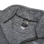 THE NORTH FACE Womens Grey Striped Pullover Relaxed Fit Jumper Crew Neck Basic