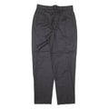 CAROLL PARIS Pleated Womens Trousers Grey Regular Tapered Wool W29 L30