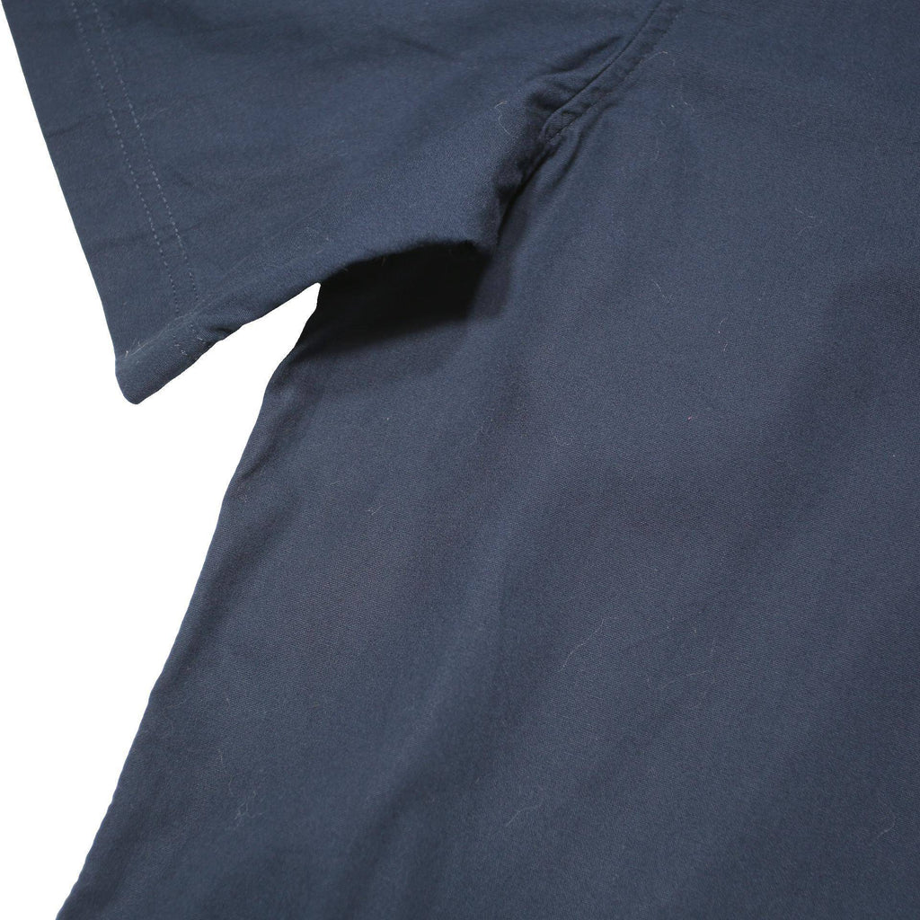 CARHARTT Mens Blue Cotton Blend Short Sleeve Shirt 2XL Button Detail Workwear