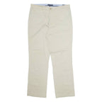 TOMMY HILFIGER Golf Mens Trousers Beige Regular Straight W38 L32