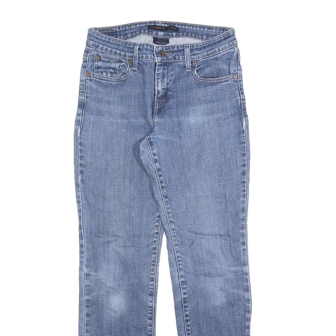 LEVI'S Womens Regular Fit Light Blue Denim Jeans W28 L30 Classic Cotton Blend