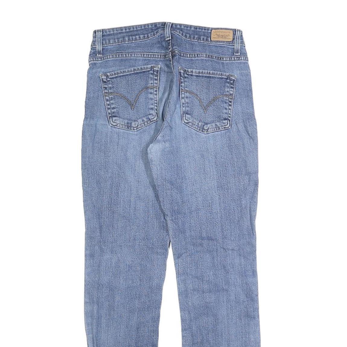 LEVI'S Womens Regular Fit Light Blue Denim Jeans W28 L30 Classic Cotton Blend