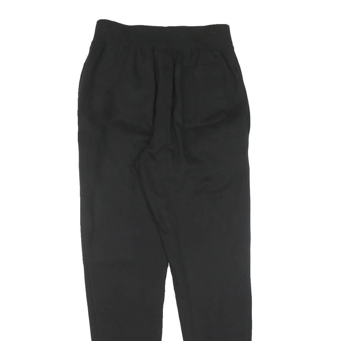CHAMPION REVERSE WEAVE Womens Joggers Black Slim Tapered S W26 L30 Printed Logo