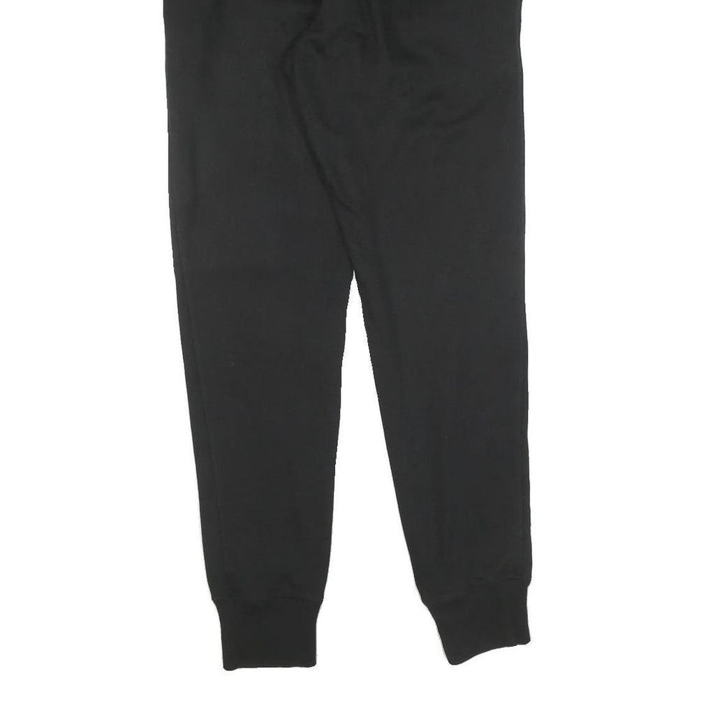 CHAMPION REVERSE WEAVE Womens Joggers Black Slim Tapered S W26 L30 Printed Logo