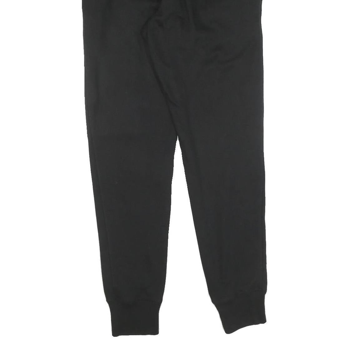 CHAMPION REVERSE WEAVE Womens Joggers Black Slim Tapered S W26 L30 Printed Logo