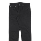 LEVI'S 502 Mens Jeans Black Slim Straight Denim Raw W29 L27 Classic Fit