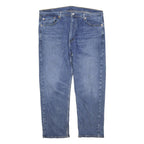 LEVI'S 505 Mens Jeans Blue Regular Straight Denim Medium W40 L41 Classic Cut Zip