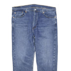 LEVI'S 505 Mens Jeans Blue Regular Straight Denim Medium W40 L41 Classic Cut Zip