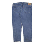 LEVI'S 505 Mens Jeans Blue Regular Straight Denim Medium W40 L41 Classic Cut Zip
