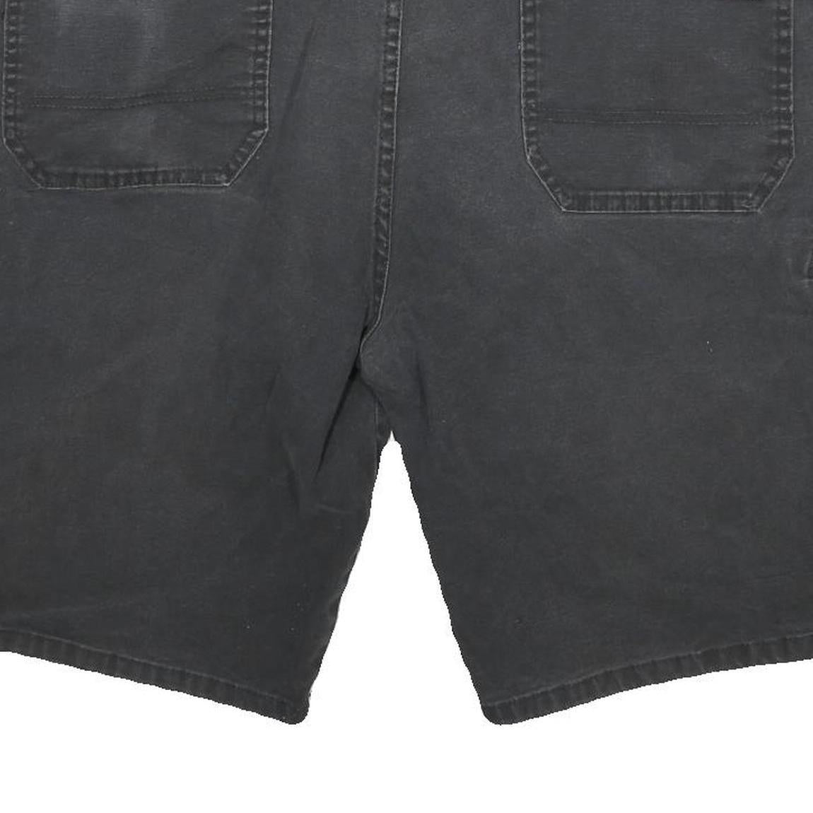 DICKIES Mens Shorts Black XL W34 Workwear Cotton Blend Regular Fit Utility