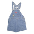 WARNER BROS Womens Blue Denim Cotton Loose Dungarees M W36 L5 Looney Tunes
