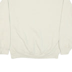 GILDAN Mens Cream San Francisco Football Crew Neck M Vintage Style Sweatshirt
