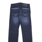 GUESS Mens Jeans Blue Relaxed Straight Denim Medium W31 L36 Classic Casual