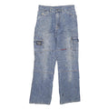 WEIKETE Mens Jeans Blue Regular Straight Denim W28 L28 Casual Style