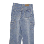 WEIKETE Mens Jeans Blue Regular Straight Denim W28 L28 Casual Style