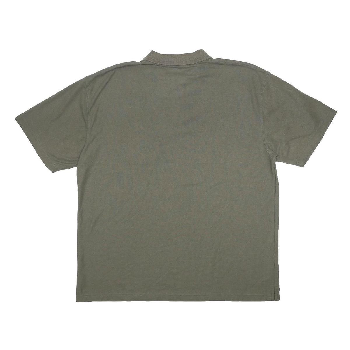 CARHARTT Mens Green Polo Shirt XL Short Sleeve Plain Pocket Logo Workwear
