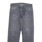 LEVI'S 501 Mens Jeans Blue Regular Straight Denim Medium W34 L30 Classic Button