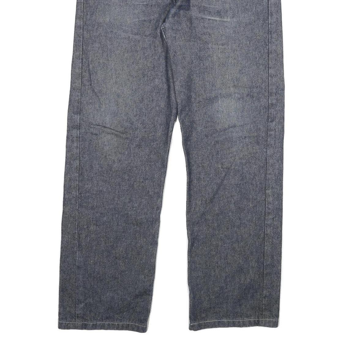 LEVI'S 501 Mens Jeans Blue Regular Straight Denim Medium W34 L30 Classic Button