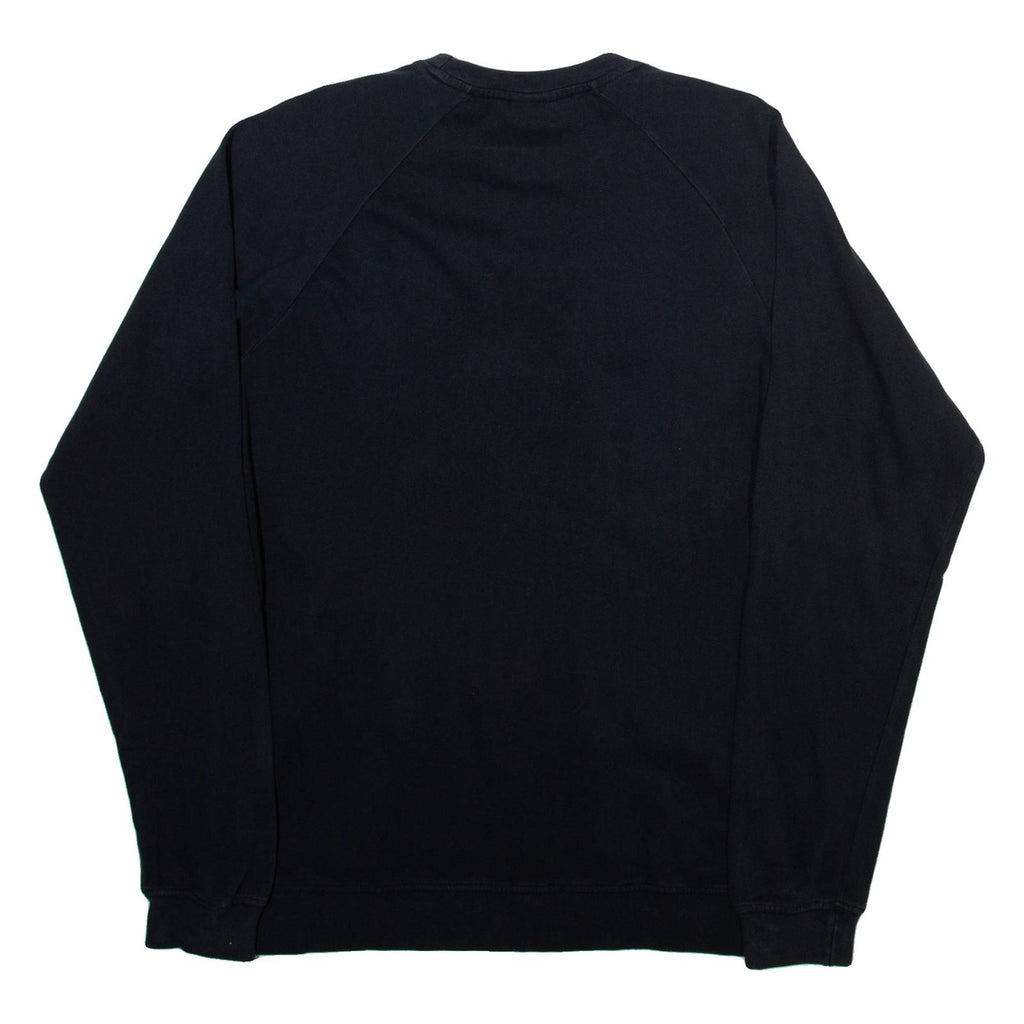 NIKE Mens T-Shirt Black Long Sleeve M