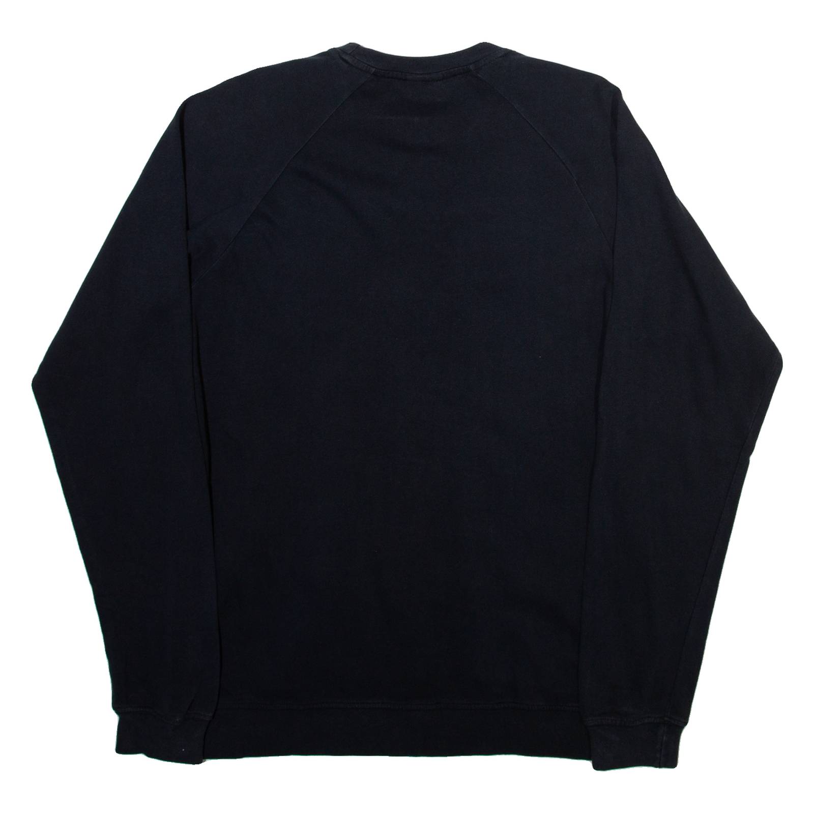 NIKE Mens T-Shirt Black Long Sleeve M