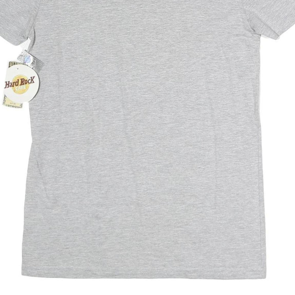 HARD ROCK CAFE Mens Grey 1971 San Francisco Graphic T-Shirt S Short Sleeve Crew