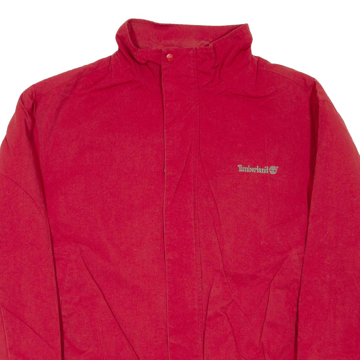 TIMBERLAND Mens Jacket Red Nylon XL