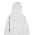 CARHARTT Womens Grey Hoodie XS Logo Graphic Cotton Blend Pullover