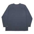 CARHARTT Mens Blue Long Sleeve Crew Neck Pocket T-Shirt 2XL Workwear Casual