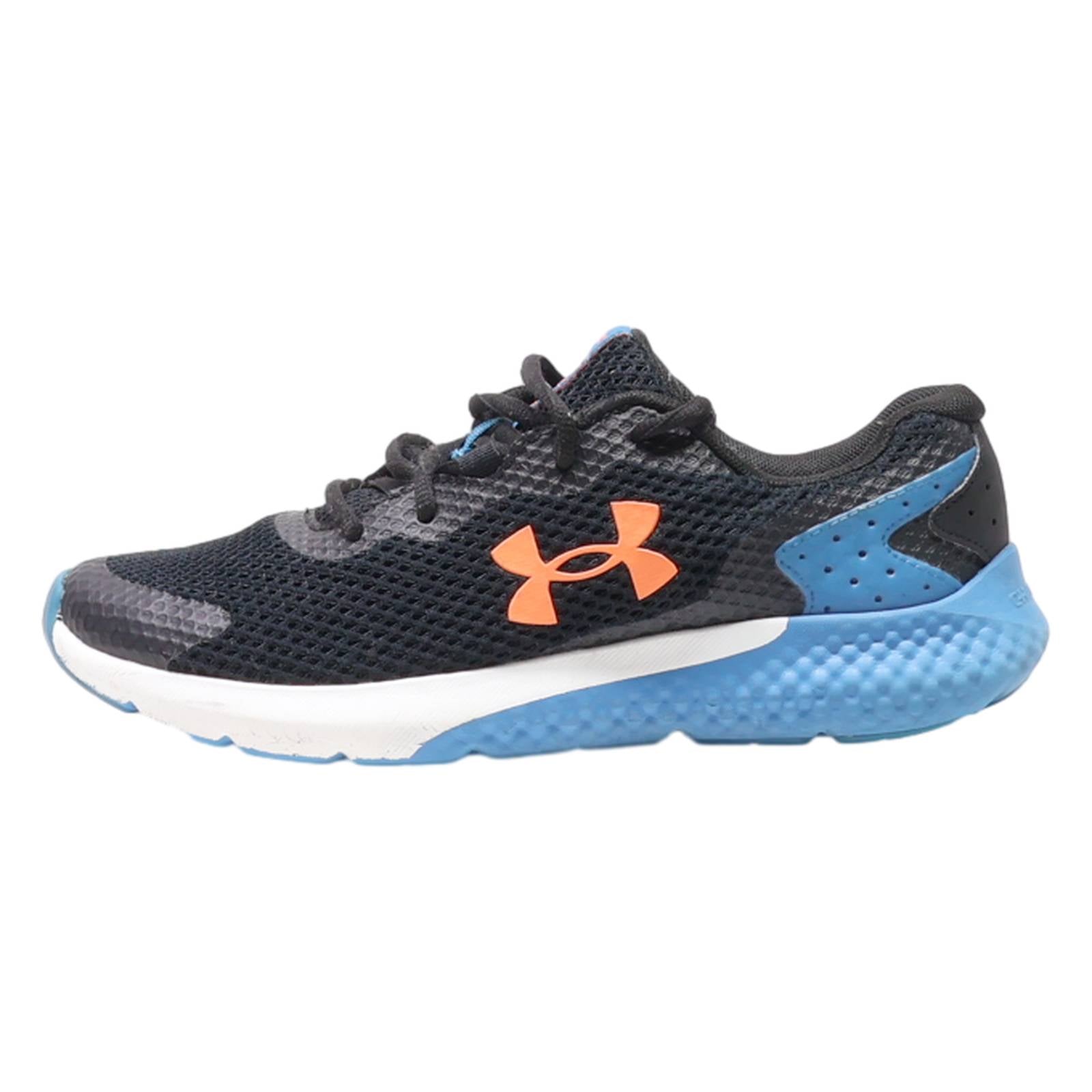 UNDER ARMOUR Charged Rogue 2023 Sneaker Trainers Black Synthetic Boys UK 5