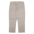 LEVI'S Womens Trousers Grey Slim Straight W31 L24