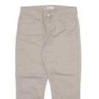 LEVI'S Womens Trousers Grey Slim Straight W31 L24