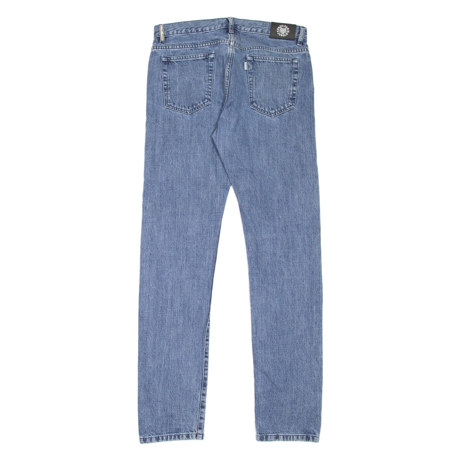 KENZO Mens Jeans Blue Slim Straight W31 L33