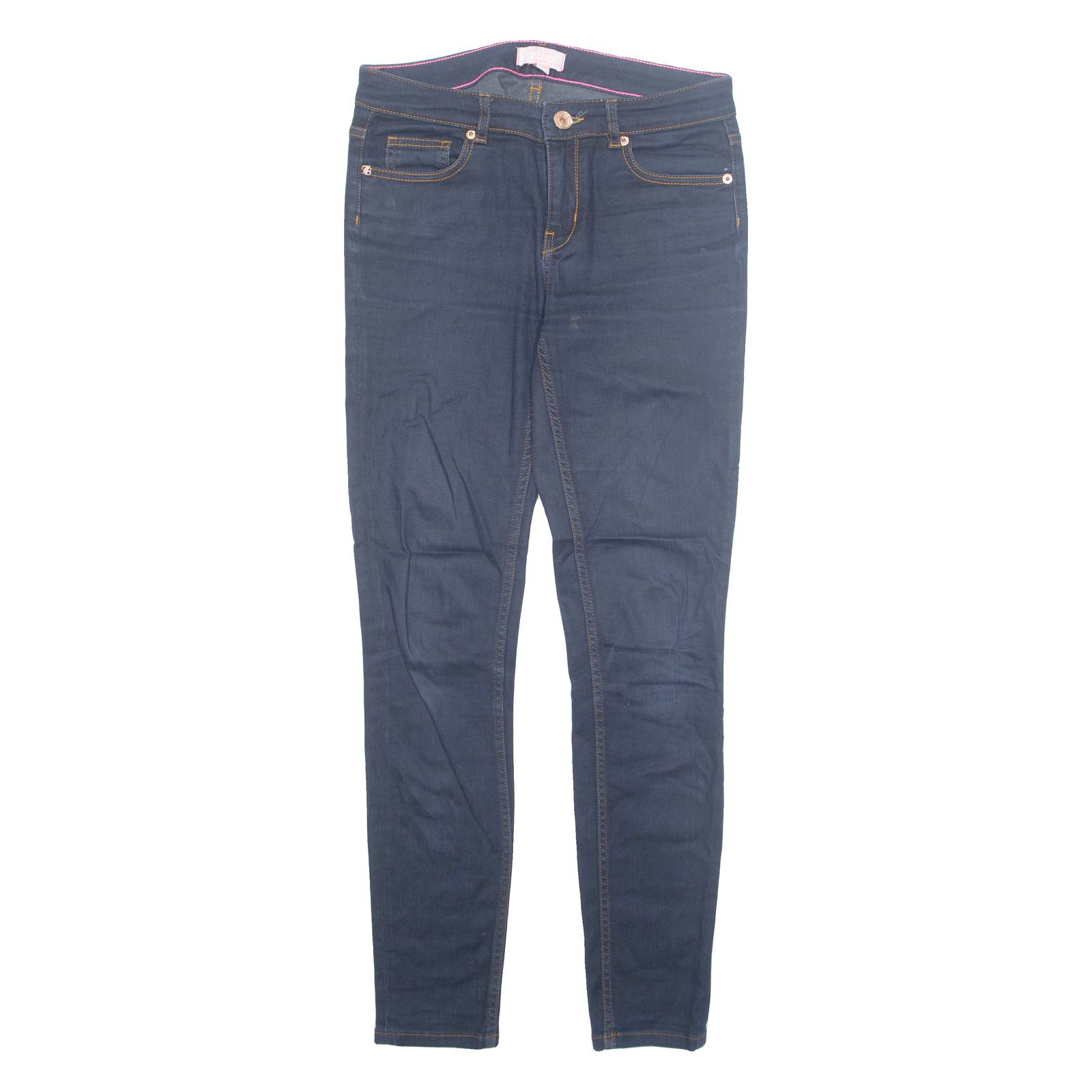 TED BAKER Womens Jeans Blue Regular Tapered W27 L30