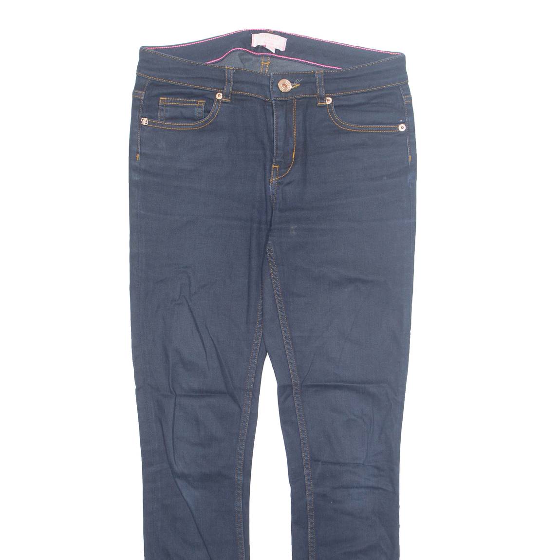 TED BAKER Womens Jeans Blue Regular Tapered W27 L30