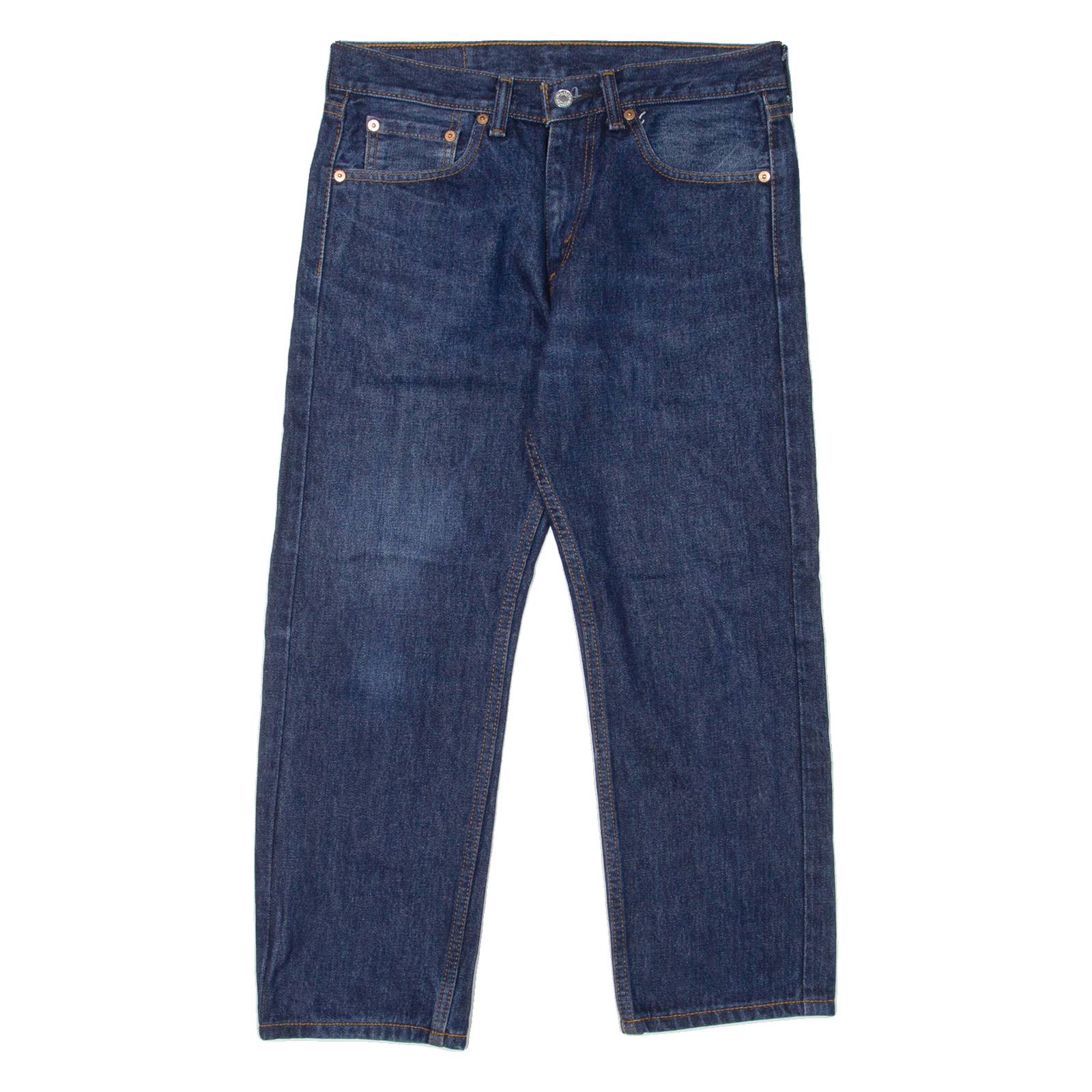 LEVI'S 505 Jeans Mens Blue Regular Straight W29 L24