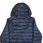 DICKIES Mens Navy Blue Outdoor Jacket M Polyester Plain Hooded Zip