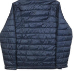 DICKIES Mens Navy Blue Outdoor Jacket M Polyester Plain Hooded Zip