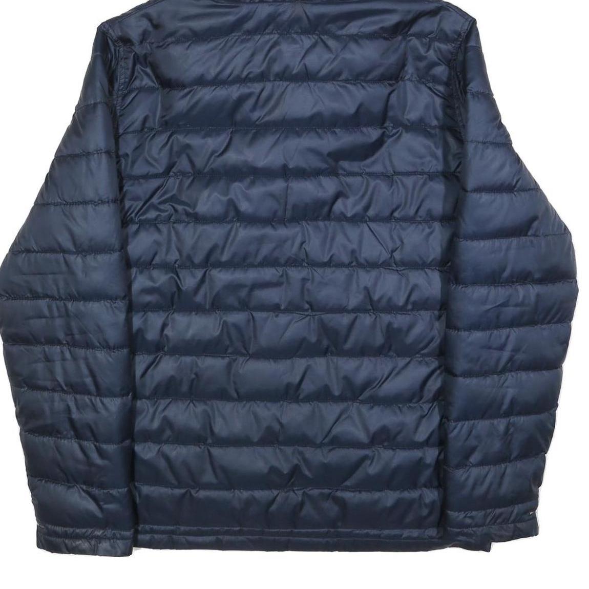 DICKIES Mens Navy Blue Outdoor Jacket M Polyester Plain Hooded Zip