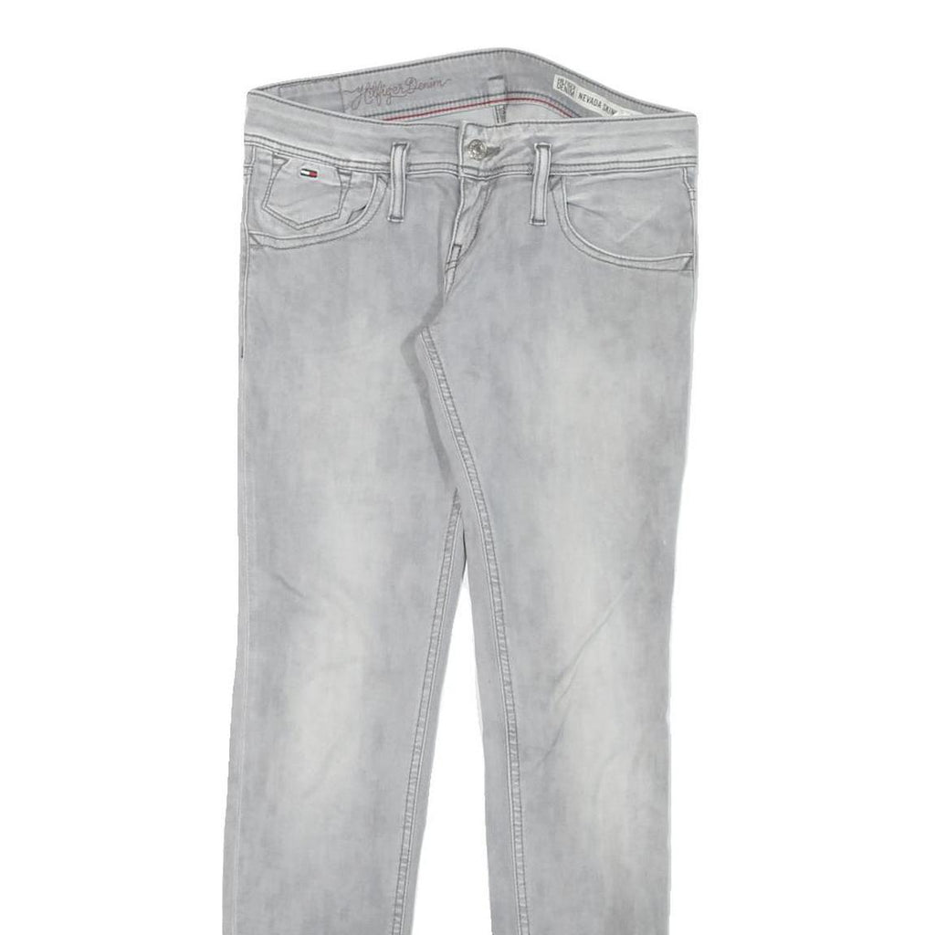 TOMMY HILFIGER Womens Slim Light Blue Denim Jeans W30 L31 Stylish Cotton Blend