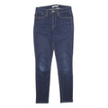 LEVI'S 7521 High Rise Skinny Womens Jeans Blue Slim Skinny Denim W27 L28 Stretch